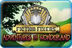 Front Cover for Fiction Fixers: Adventures in Wonderland (Windows) (iWin release)
