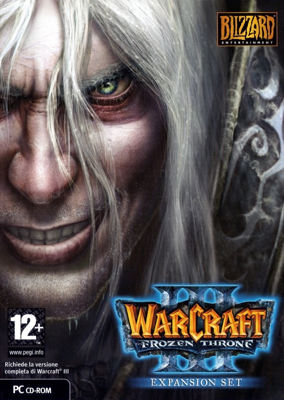 Front Cover for WarCraft III: The Frozen Throne (Windows)