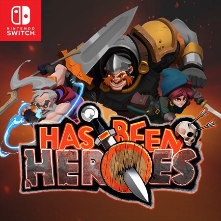 Front Cover for Has-Been Heroes (Nintendo Switch) (download release)