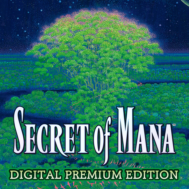 Front Cover for Secret of Mana (Digital Premium Edition) (PlayStation 4) (download release)