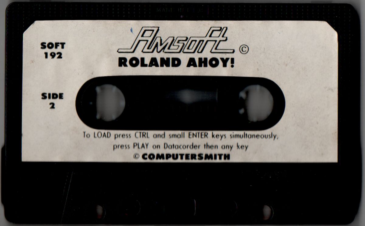 Media for Roland Ahoy! (Amstrad CPC)