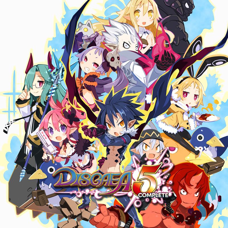 Front Cover for Disgaea 5: Complete (Nintendo Switch) (download release)