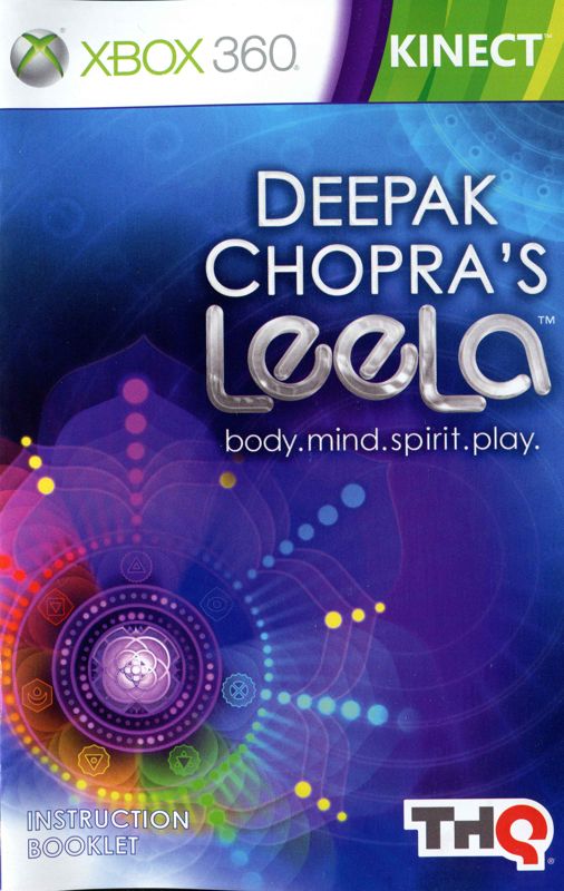 Manual for Deepak Chopra's Leela (Xbox 360): Front