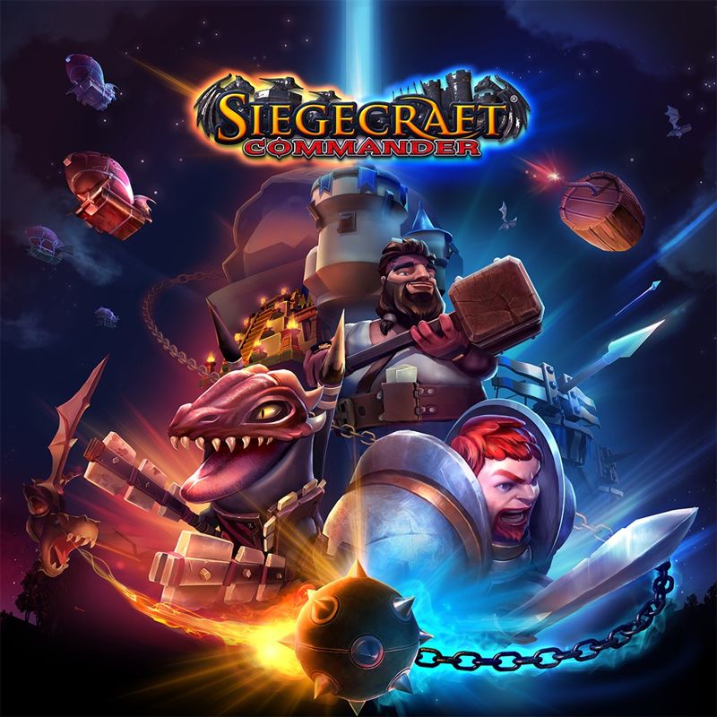 Front Cover for Siegecraft Commander (PlayStation 4) (download release)