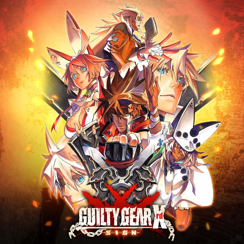 Front Cover for Guilty Gear Xrd: -Sign- (PlayStation 3 and PlayStation 4) (download release)