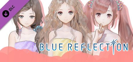 Front Cover for Blue Reflection: Bath Towels Set C (Lime, Fumio, Chihiro) (Windows) (Steam release)