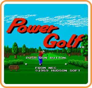 Front Cover for Power Golf (Wii U) (download release)