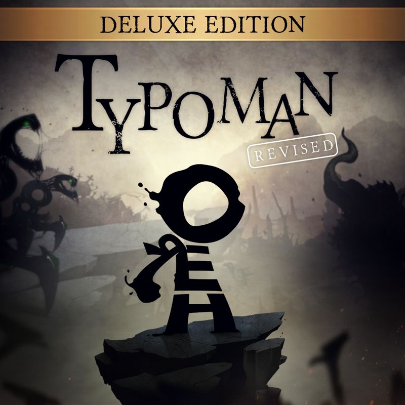 Front Cover for Typoman: Revised (Deluxe Edition) (PlayStation 4) (download release)