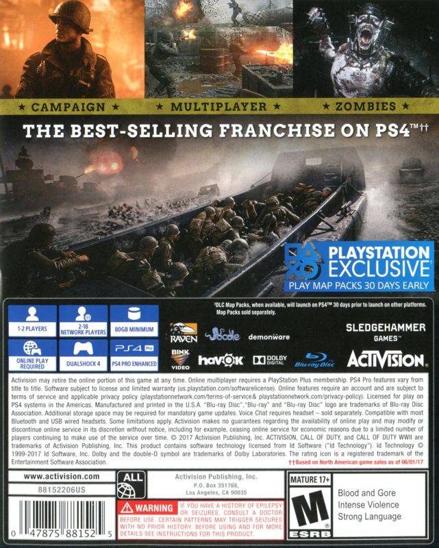 Call of Duty: WWII [PlayStation 4] 