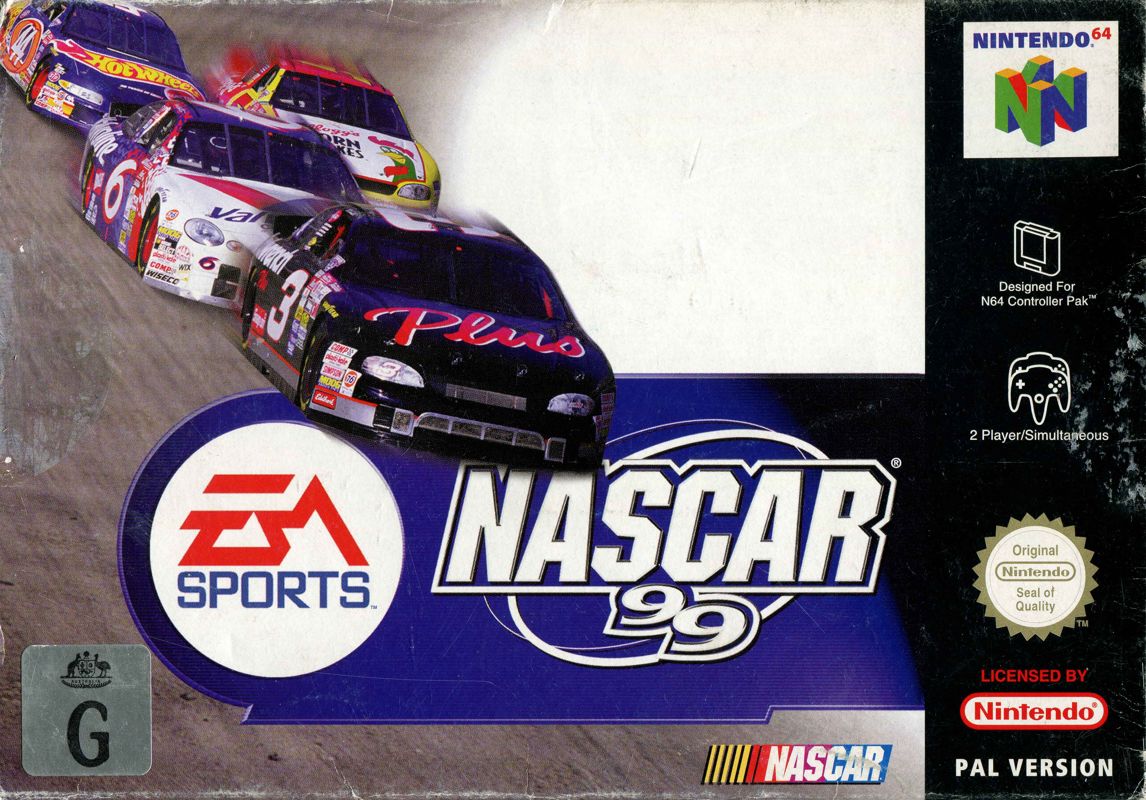 Front Cover for NASCAR 99 (Nintendo 64)