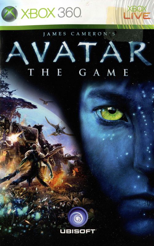 Manual for James Cameron's Avatar: The Game (Xbox 360): Front