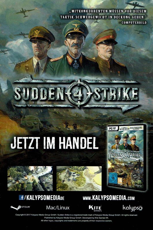 Other for Sudden Strike 3: Arms for Victory (Windows): Steam Key - Back
