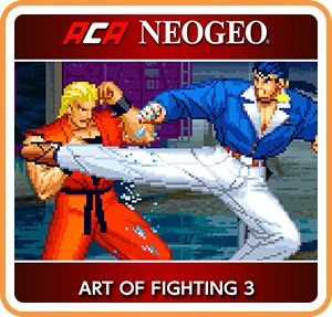Front Cover for Art of Fighting 3: The Path of The Warrior (Nintendo Switch) (download release): 1st version