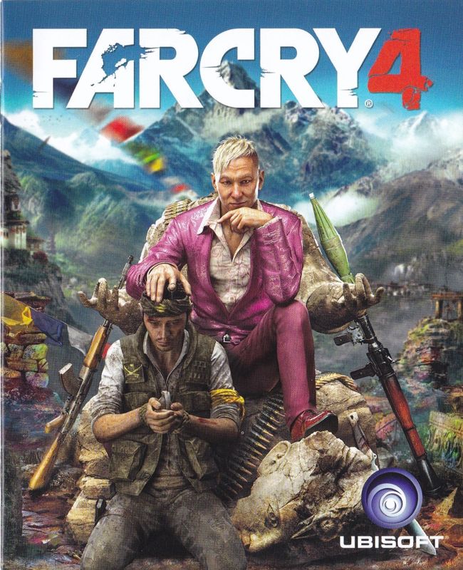 Manual for Far Cry 4 (PlayStation 4): Front