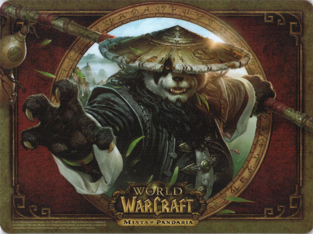 Extras for World of WarCraft: Mists of Pandaria (Collector's Edition) (Macintosh and Windows): Mouse Pad