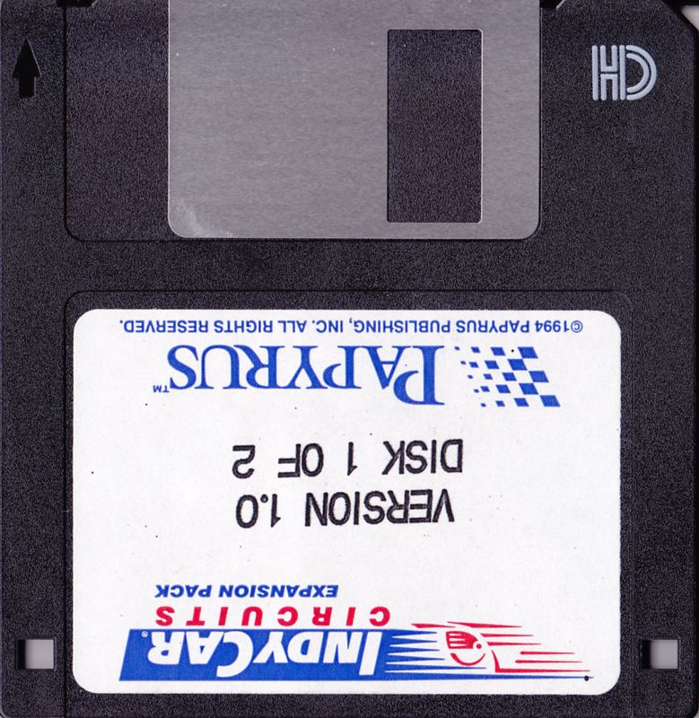 Media for IndyCar Circuits (DOS): Disk 1