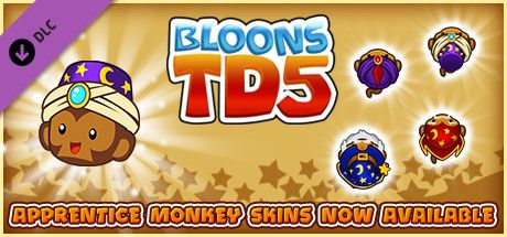 Front Cover for Bloons TD 5: Mystical Apprentice Monkey Skin (Macintosh and Windows) (Steam release)