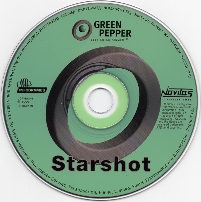 Media for Starshot: Space Circus Fever (Windows) (Green Pepper release (#78))