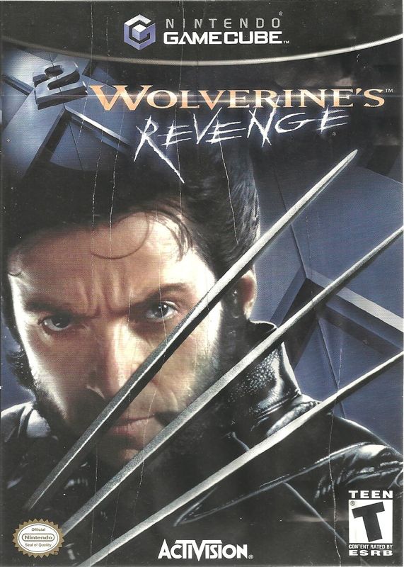 Front Cover for X2: Wolverine's Revenge (GameCube) (Second release)