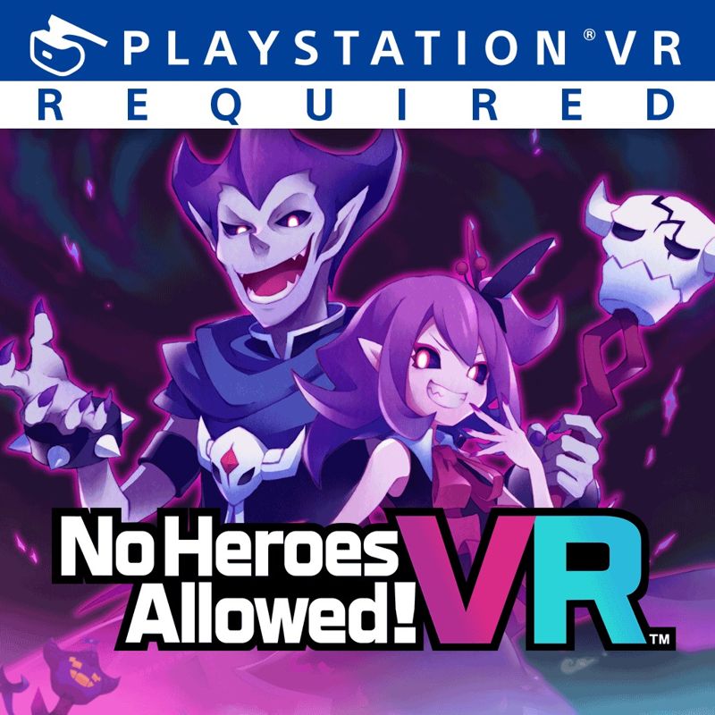 Front Cover for No Heroes Allowed! VR (PlayStation 4) (download release)
