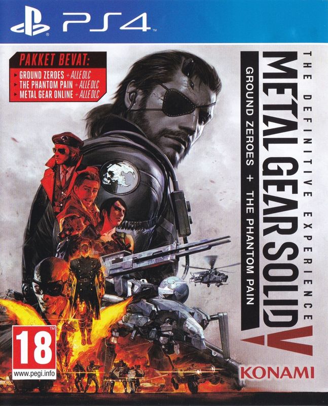 Front Cover for Metal Gear Solid V: The Definitive Experience (PlayStation 4)