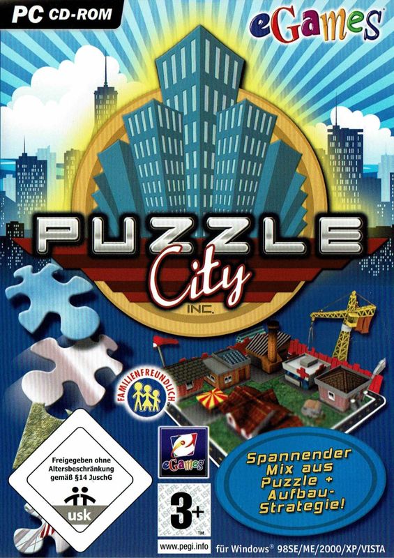 Front Cover for Puzzle City (Windows)