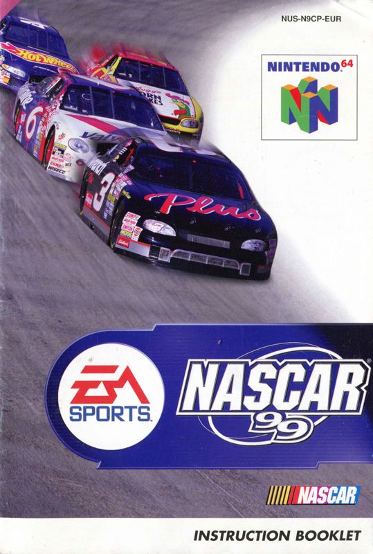 Manual for NASCAR 99 (Nintendo 64): Front