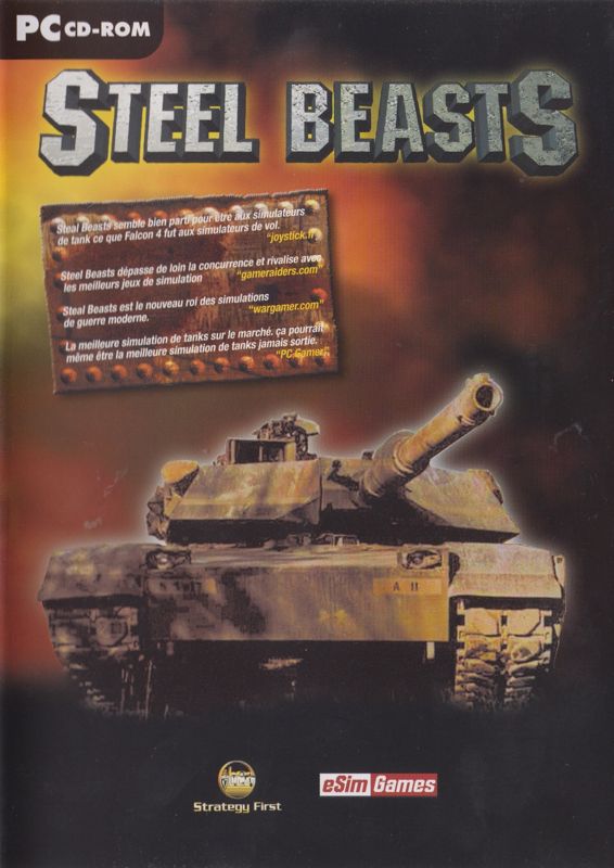 Front Cover for Steel Beasts (Windows)