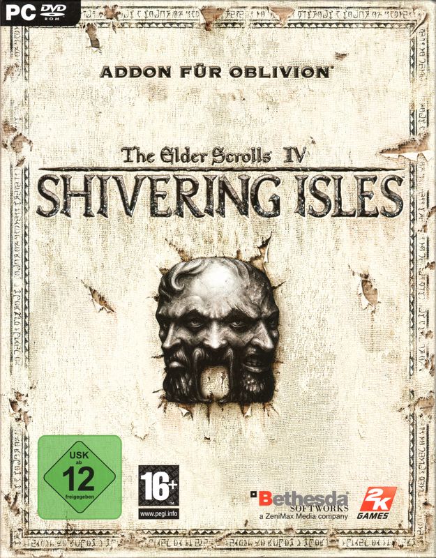 Front Cover for The Elder Scrolls IV: Shivering Isles (Windows) (Software Pyramide release)