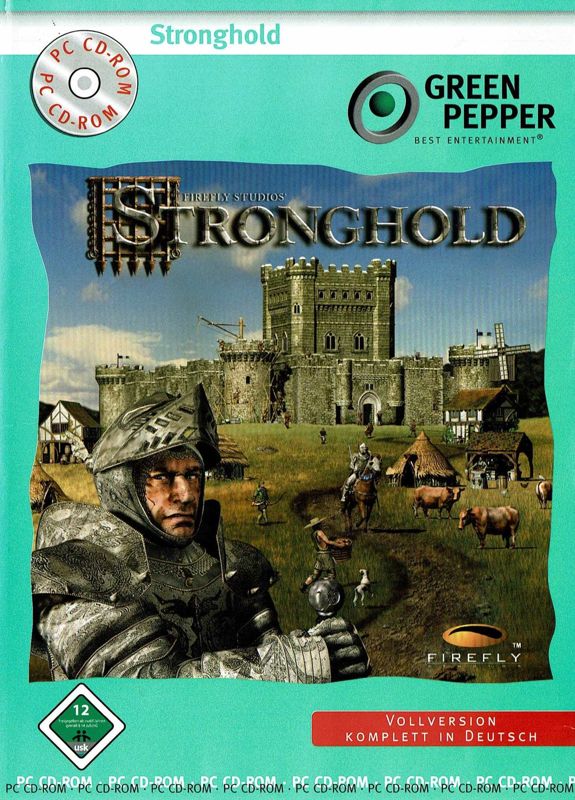 Front Cover for FireFly Studios' Stronghold (Windows) (Green Pepper release (#195))