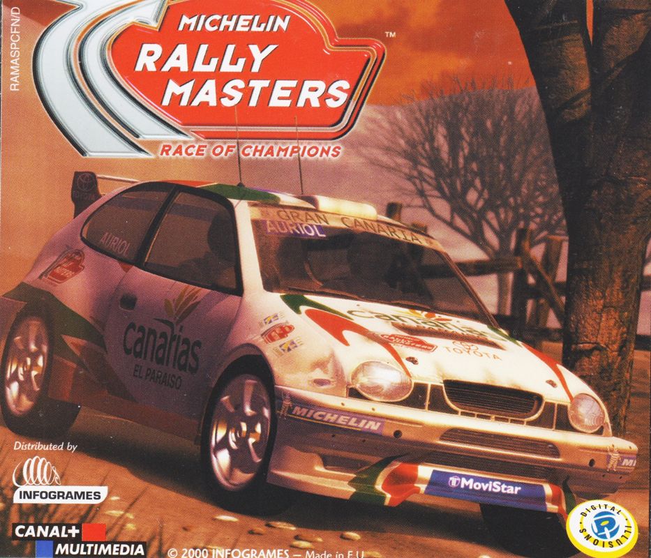 Other for Michelin Rally Masters: Race of Champions (Windows): Jewel Case - Back