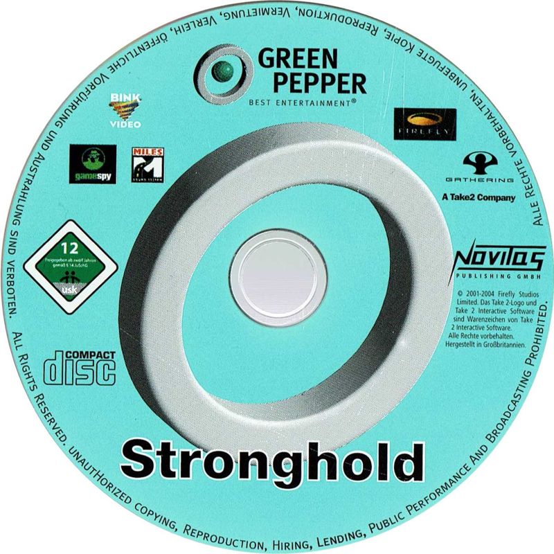 Media for FireFly Studios' Stronghold (Windows) (Green Pepper release (#195))