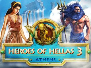 Front Cover for Heroes of Hellas 3: Athens (Windows) (Mumbo Jumbo release)