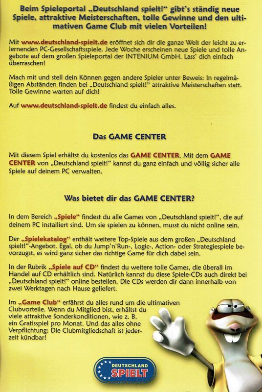 Manual for Stand O'Food (Windows) (Deutschland Spielt release)