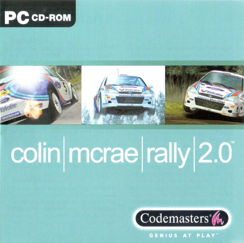 Manual for Colin McRae Rally 2.0 (Windows) (Re-release): front