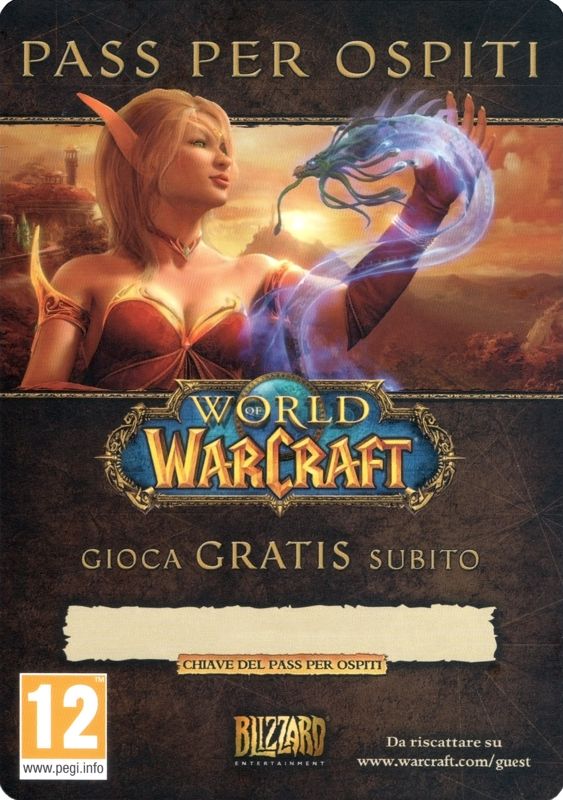 Extras for Diablo III (Macintosh and Windows): Guest Pass - World of Warcraft