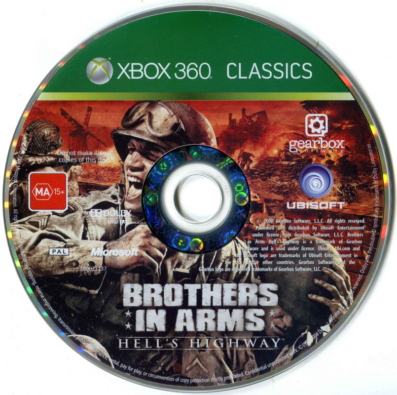 Media for Brothers in Arms: Hell's Highway (Xbox 360)