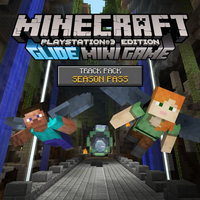 Front Cover for Minecraft: Xbox One Edition - Glide Track Pack Season Pass (PlayStation 3) (download release)
