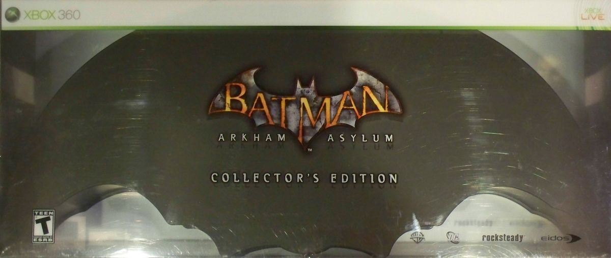 Front Cover for Batman: Arkham Asylum (Collector's Edition) (Xbox 360)