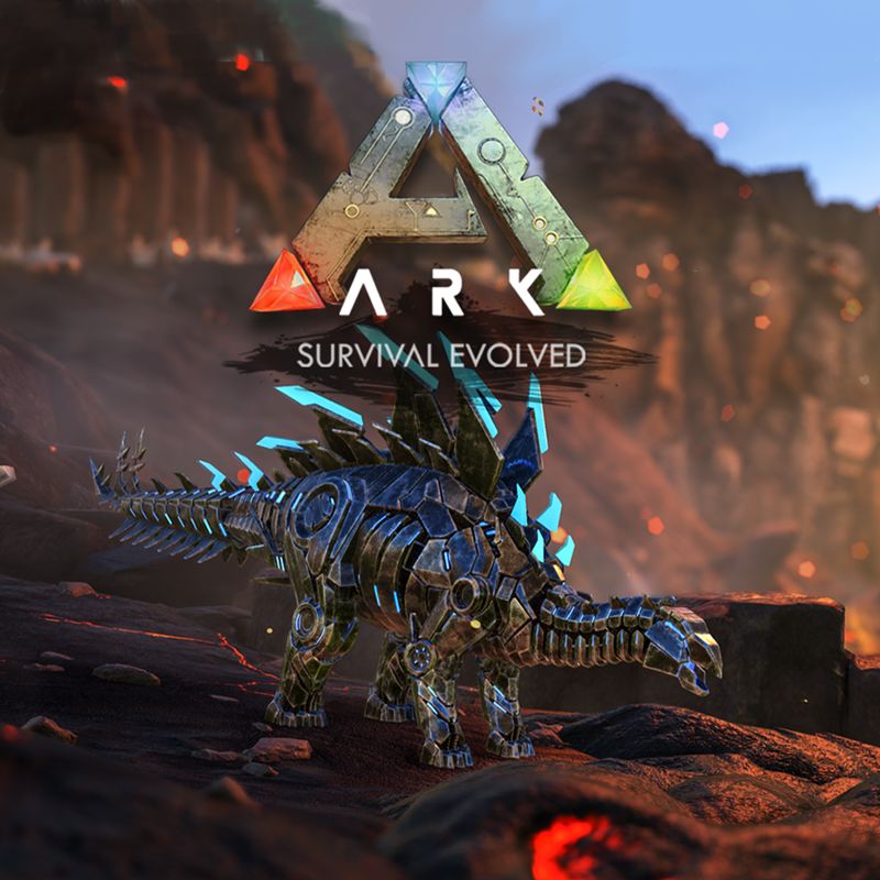 Front Cover for ARK: Survival Evolved - Bionic Stegosaurus Skin (PlayStation 4) (download release)