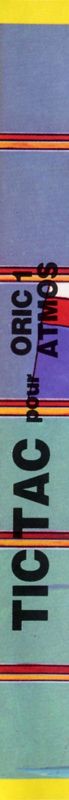 Spine/Sides for Tic Tac (Oric)