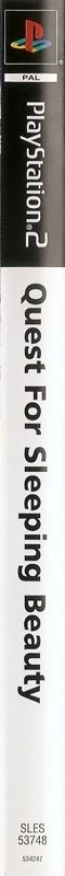 Spine/Sides for Quest for Sleeping Beauty (PlayStation 2)