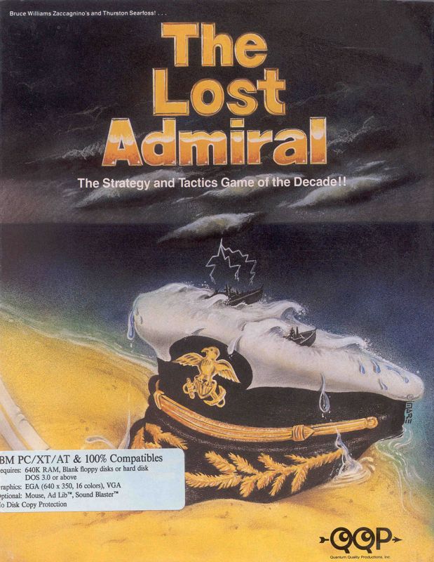 Front Cover for The Lost Admiral (DOS)