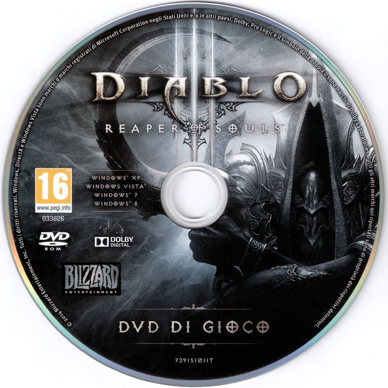 Media for Diablo III: Reaper of Souls (Windows)