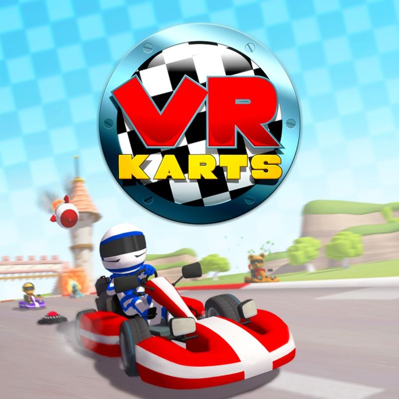 Front Cover for VR Karts (PlayStation 4) (download release)