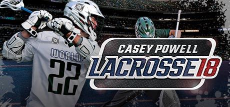 Front Cover for Casey Powell Lacrosse 18 (Windows) (Steam release)
