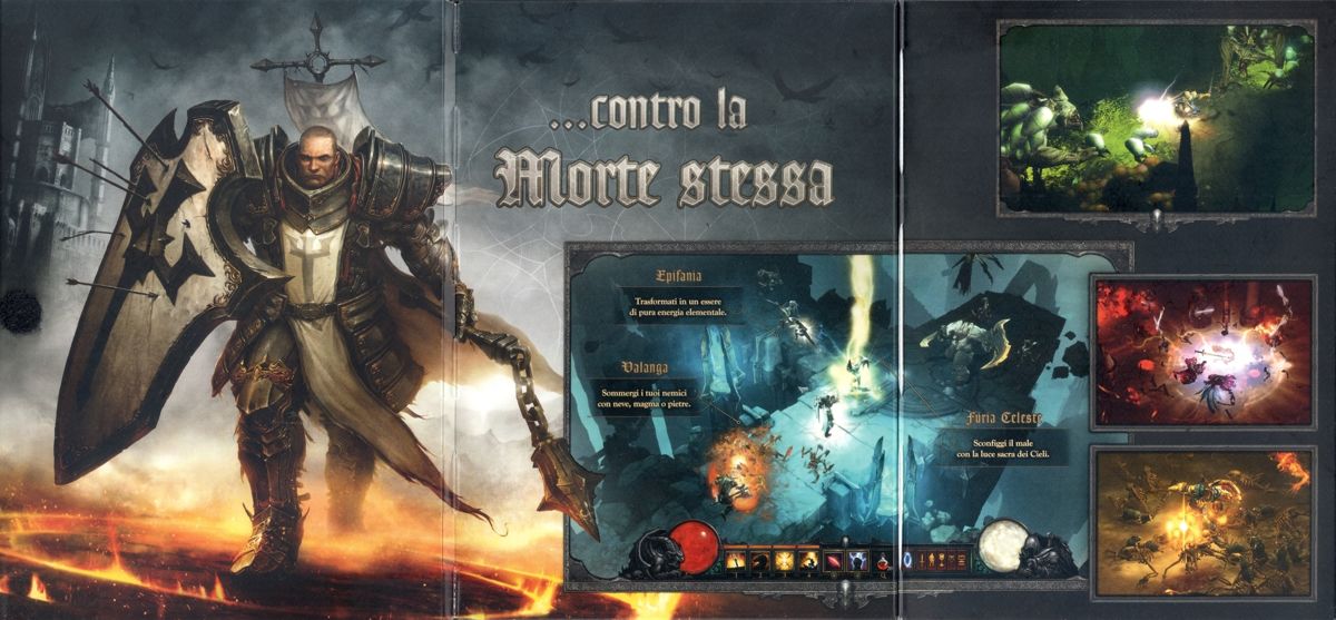Inside Cover for Diablo III: Reaper of Souls (Windows): Inner - Full