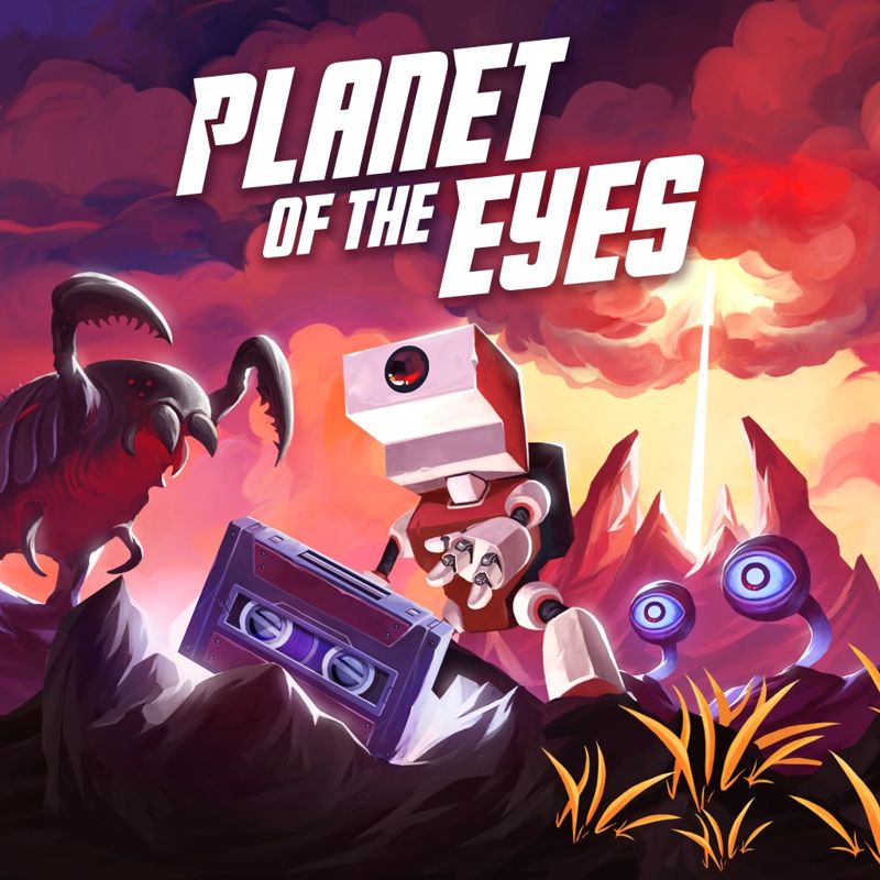 Front Cover for Planet of the Eyes (PlayStation 4) (download release)