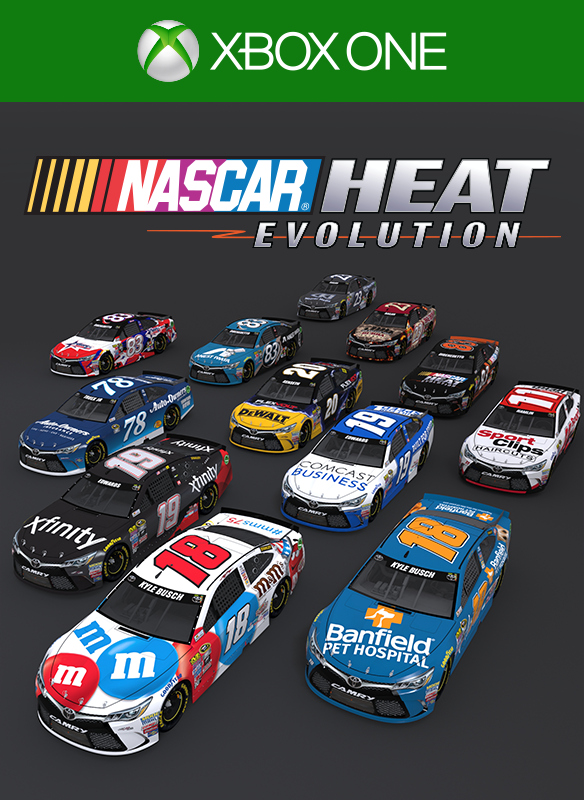 Front Cover for NASCAR Heat 2: Toyota Pack 1 (Xbox One) (download release): 1st version