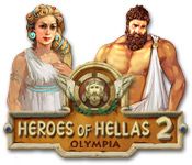 Front Cover for Heroes of Hellas 2: Olympia (Windows) (Big Fish Games download release)